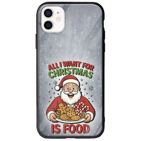 All I Want For Christmas Is - Food iPhone 12 mini Groove TPU (Tempered Glass και TPU)