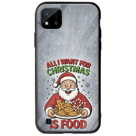 All I Want For Christmas Is - Food Realme C11 2021 Groove TPU (Tempered Glass και TPU)