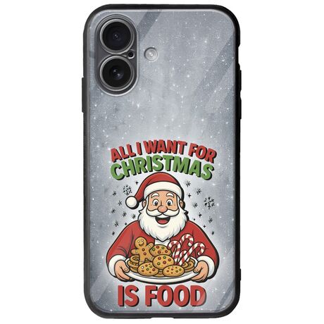 All I Want For Christmas Is - Food iPhone 17 Groove TPU (Tempered Glass και TPU)