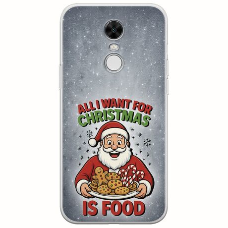 All I Want For Christmas Is - Food Xiaomi Redmi Note 4 / Note 4X Flexible TPU (Διάφανη Σιλικόνη)
