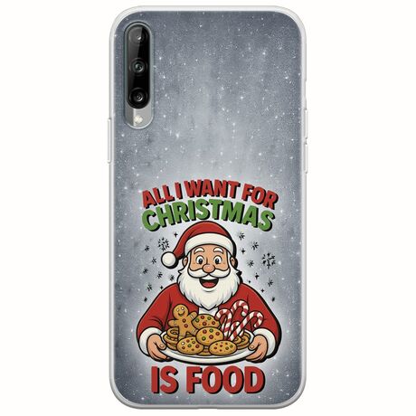 All I Want For Christmas Is - Food Samsung Galaxy A30s Flexible TPU (Διάφανη Σιλικόνη)