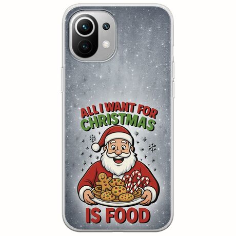 All I Want For Christmas Is - Food Xiaomi Mi 11 Lite / 11 Lite NE / 5G Flexible TPU (Διάφανη Σιλικόνη)