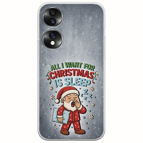 All I Want For Christmas Is - Sleep Honor 70 5G Flexible TPU (Διάφανη Σιλικόνη)