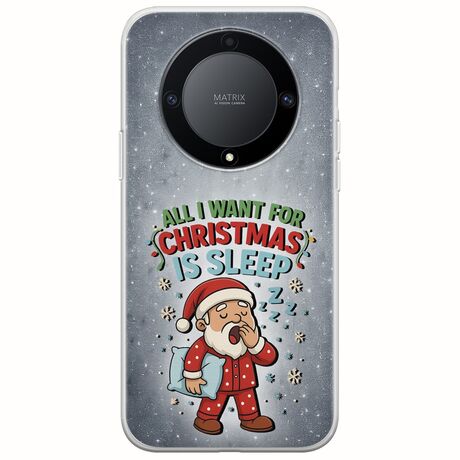 All I Want For Christmas Is - Sleep Honor Magic 5 Lite 5G Flexible TPU (Διάφανη Σιλικόνη)