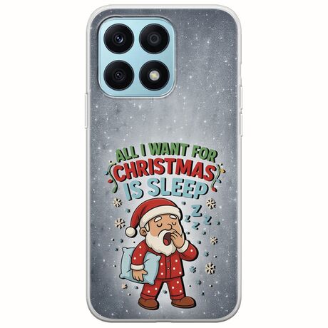 All I Want For Christmas Is - Sleep Honor X8a Flexible TPU (Διάφανη Σιλικόνη)