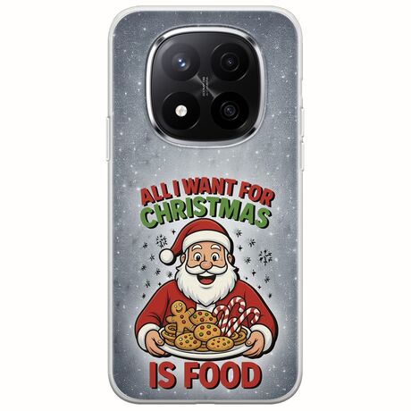All I Want For Christmas Is - Food Xiaomi Redmi Note 14 Pro 5G Flexible TPU (Διάφανη Σιλικόνη)