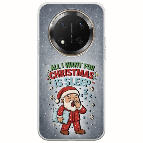 All I Want For Christmas Is - Sleep Honor Magic 7 Lite 5G Flexible TPU (Διάφανη Σιλικόνη)