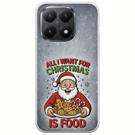 All I Want For Christmas Is - Food Xiaomi 15T 5G Flexible TPU (Διάφανη Σιλικόνη)