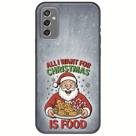 All I Want For Christmas Is - Food Samsung Galaxy M13 4G Black TPU (Μαύρη Σιλικόνη)