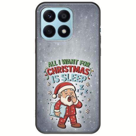 All I Want For Christmas Is - Sleep Honor X8a Black TPU (Μαύρη Σιλικόνη)
