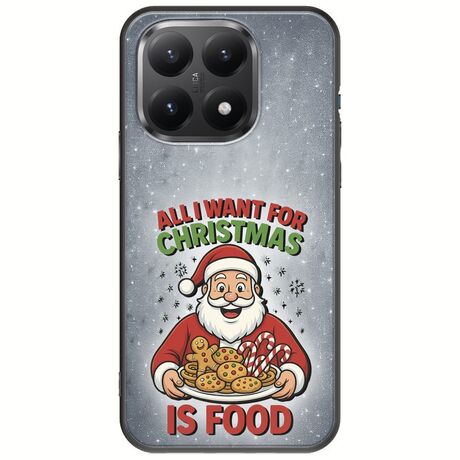 All I Want For Christmas Is - Food Xiaomi 15T 5G Black TPU (Μαύρη Σιλικόνη)
