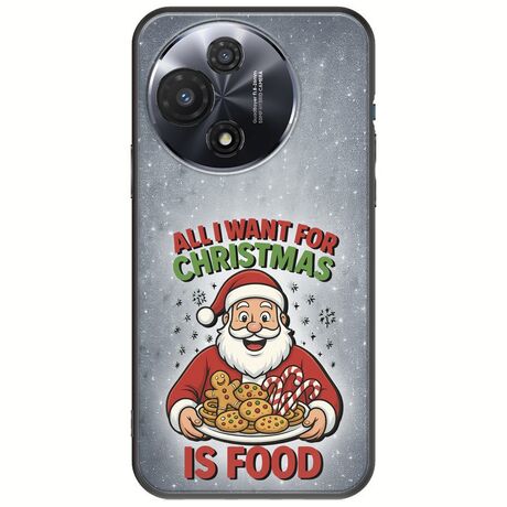 All I Want For Christmas Is - Food TCL 60R 5G Black TPU (Μαύρη Σιλικόνη)