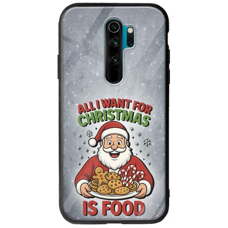 All I Want For Christmas Is - Food Xiaomi Redmi Note 8 Pro Groove TPU (Tempered Glass και TPU)