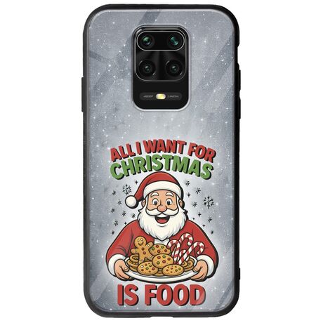 All I Want For Christmas Is - Food Xiaomi Redmi Note 9S / 9 Pro / 9 Pro Max Groove TPU (Tempered Glass και TPU)