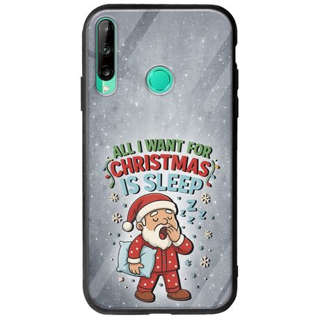 All I Want For Christmas Is - Sleep Huawei P40 Lite E Groove TPU (Tempered Glass και TPU)