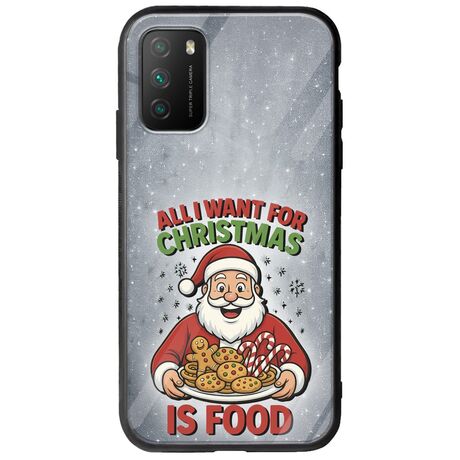 All I Want For Christmas Is - Food Xiaomi Poco M3 Groove TPU (Tempered Glass και TPU)