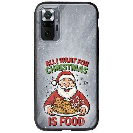 All I Want For Christmas Is - Food Xiaomi Redmi Note 10 Pro / 10 Pro Max Groove TPU (Tempered Glass και TPU)