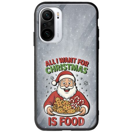 All I Want For Christmas Is - Food Xiaomi Poco F3 Groove TPU (Tempered Glass και TPU)