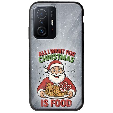 All I Want For Christmas Is - Food Xiaomi 11T / 11T Pro Groove TPU (Tempered Glass και TPU)