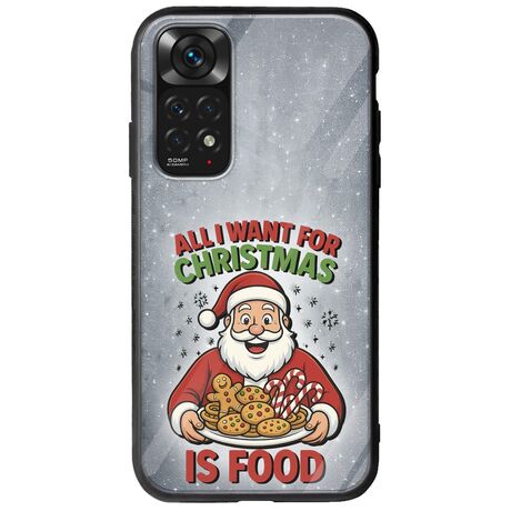 All I Want For Christmas Is - Food Xiaomi Redmi Note 11 / 11s Groove TPU (Tempered Glass και TPU)