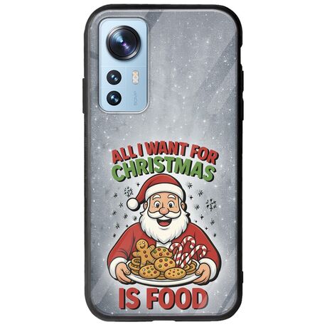 All I Want For Christmas Is - Food Xiaomi 12 / 12X Groove TPU (Tempered Glass και TPU)