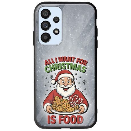 All I Want For Christmas Is - Food Samsung Galaxy A53 5G Groove TPU (Tempered Glass και TPU)