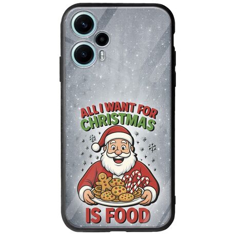 All I Want For Christmas Is - Food Xiaomi Poco F5 5G Groove TPU (Tempered Glass και TPU)