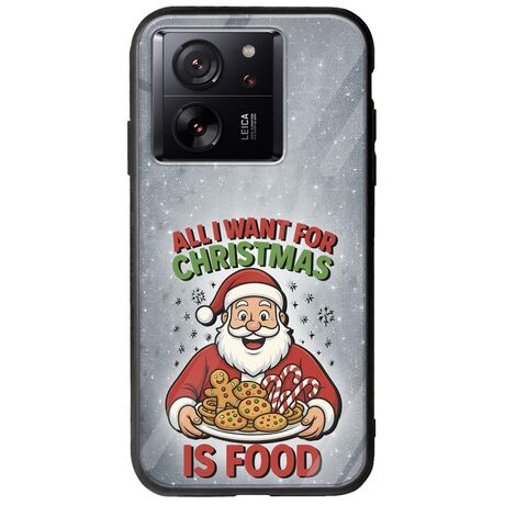 All I Want For Christmas Is - Food Xiaomi 13T 5G Groove TPU (Tempered Glass και TPU)