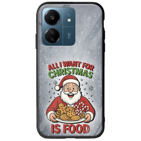 All I Want For Christmas Is - Food Xiaomi Poco C65 Groove TPU (Tempered Glass και TPU)