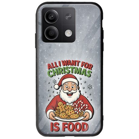 All I Want For Christmas Is - Food Xiaomi Redmi Note 13 5G Groove TPU (Tempered Glass και TPU)