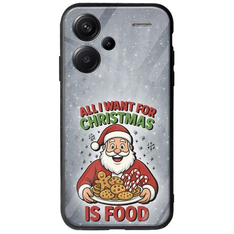 All I Want For Christmas Is - Food Xiaomi Redmi Note 13 Pro Plus 5G Groove TPU (Tempered Glass και TPU)