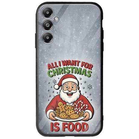All I Want For Christmas Is - Food Samsung Galaxy A25 5G Groove TPU (Tempered Glass και TPU)