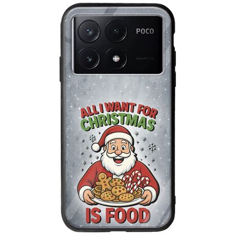 All I Want For Christmas Is - Food Xiaomi Poco X6 Pro 5G Groove TPU (Tempered Glass και TPU)