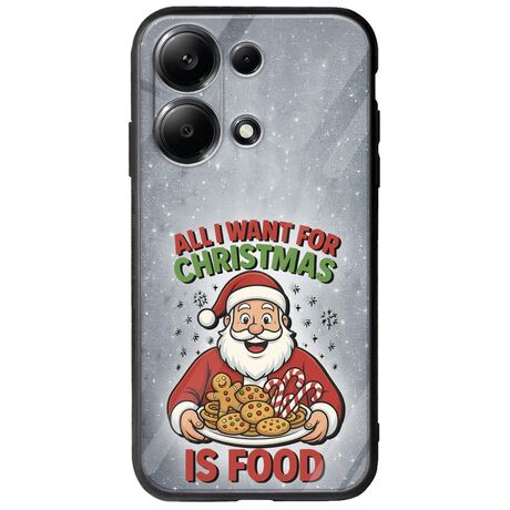 All I Want For Christmas Is - Food Xiaomi Redmi Note 13 4G Groove TPU (Tempered Glass και TPU)