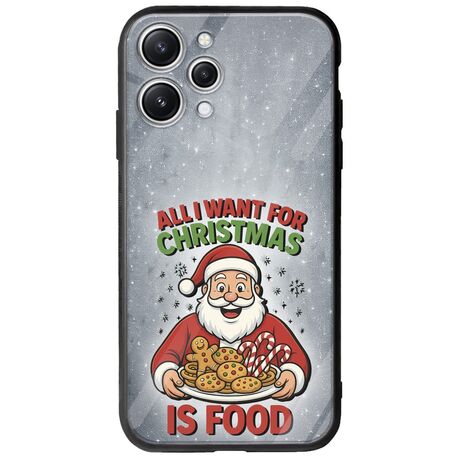 All I Want For Christmas Is - Food Xiaomi Redmi 12 5G Groove TPU (Tempered Glass και TPU)