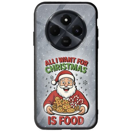 All I Want For Christmas Is - Food Xiaomi Poco C75 4G Groove TPU (Tempered Glass και TPU)