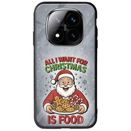 All I Want For Christmas Is - Food Xiaomi Redmi Note 14 Pro+ 5G Groove TPU (Tempered Glass και TPU)