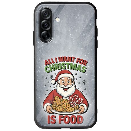 All I Want For Christmas Is - Food Samsung Galaxy A36 5G  Groove TPU (Tempered Glass και TPU)
