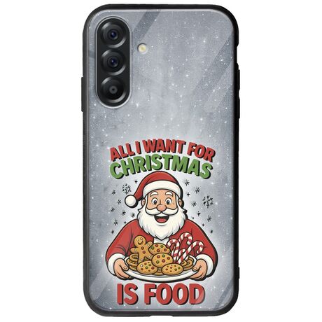 All I Want For Christmas Is - Food Samsung Galaxy A56 5G Groove TPU (Tempered Glass και TPU)