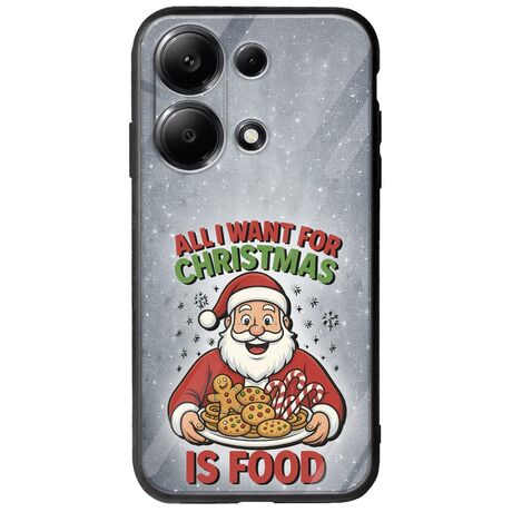 All I Want For Christmas Is - Food Xiaomi Redmi Note 14S Groove TPU (Tempered Glass και TPU)