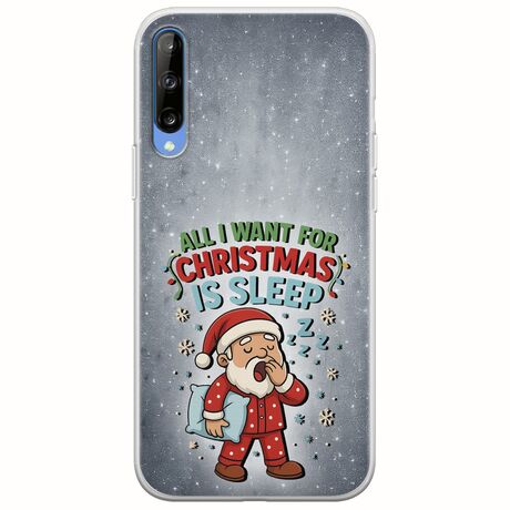 All I Want For Christmas Is - Sleep Samsung Galaxy A70 Flexible TPU (Διάφανη Σιλικόνη)