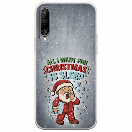 All I Want For Christmas Is - Sleep Xiaomi Mi A3 Flexible TPU (Διάφανη Σιλικόνη)