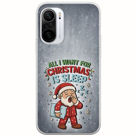 All I Want For Christmas Is - Sleep Xiaomi Mi11i Flexible TPU (Διάφανη Σιλικόνη)