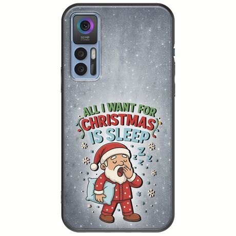 All I Want For Christmas Is - Sleep TCL 30 / 30 5G / 30+ Black TPU (Μαύρη Σιλικόνη)