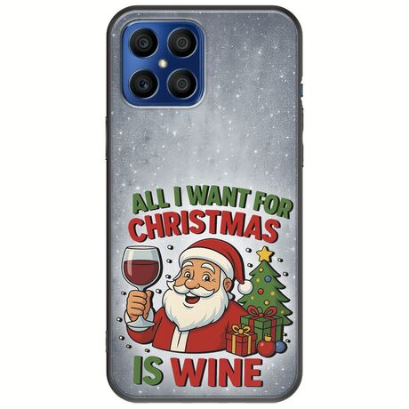 All I Want For Christmas Is - Wine Honor X8 Black TPU (Μαύρη Σιλικόνη)