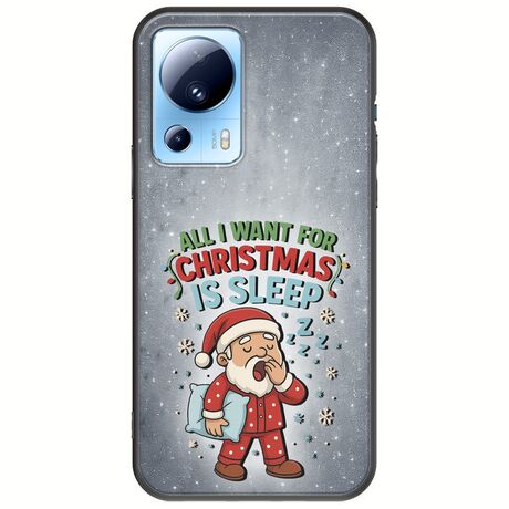 All I Want For Christmas Is - Sleep Xiaomi 13 Lite 5G Black TPU (Μαύρη Σιλικόνη)