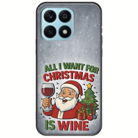 All I Want For Christmas Is - Wine Honor X8a Black TPU (Μαύρη Σιλικόνη)