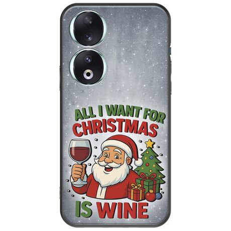 All I Want For Christmas Is - Wine Honor 90 5G Black TPU (Μαύρη Σιλικόνη)