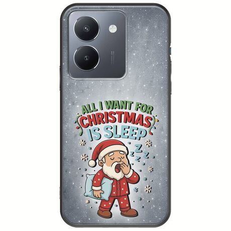 All I Want For Christmas Is - Sleep Vivo Y36 4G / 5G Black TPU (Μαύρη Σιλικόνη)