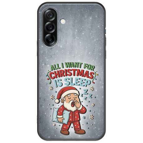 All I Want For Christmas Is - Sleep Samsung Galaxy A36 5G  Black TPU (Μαύρη Σιλικόνη)